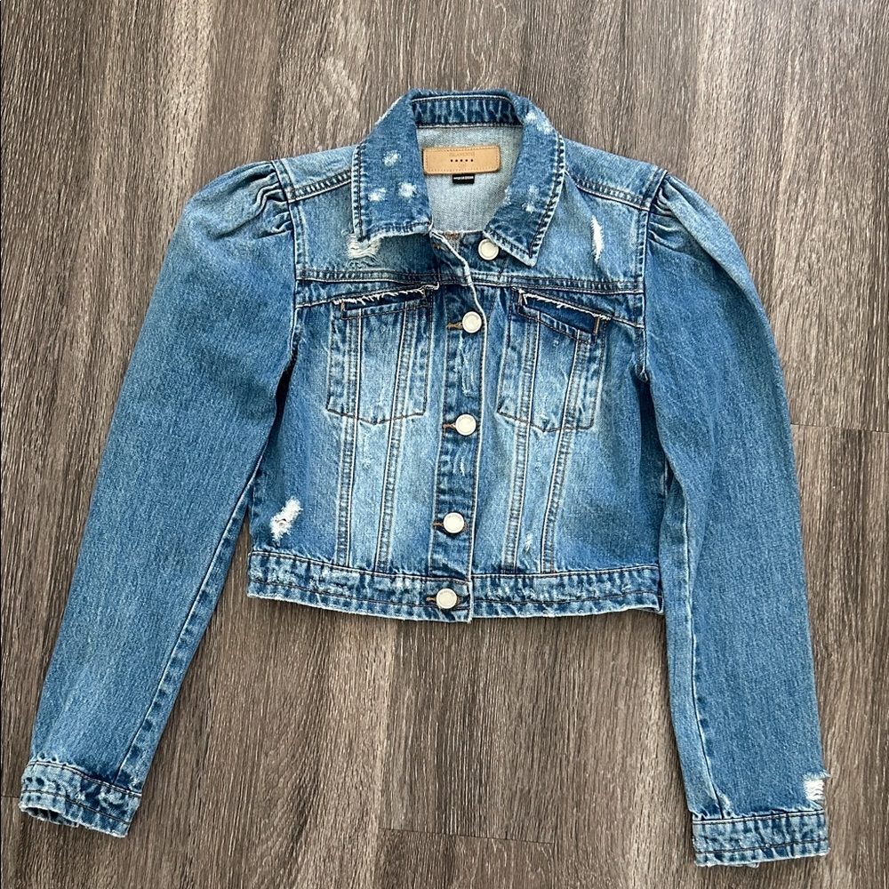 Blank NYC Classic Blue Denim Jacket